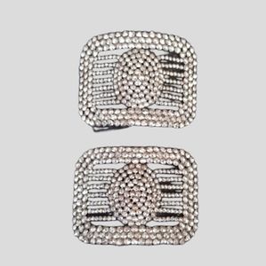 Vintage Antique European 1900s RARE Steel Cut Shoe Buckles Made In France